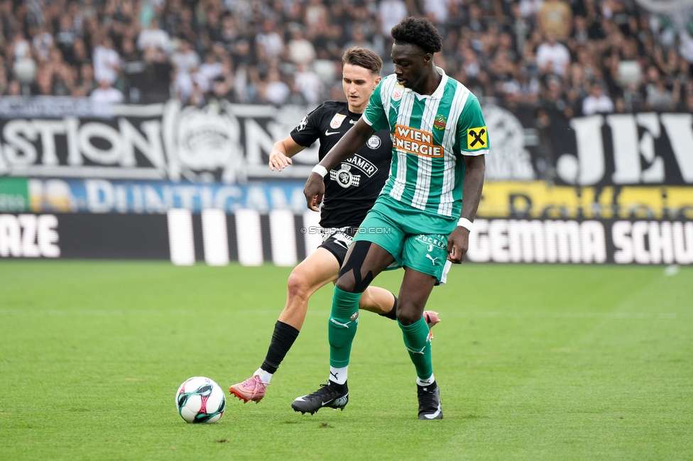 Sturm Graz - Rapid Wien
Oesterreichische Fussball Bundesliga, 2. Runde, SK Sturm Graz - SK Rapid Wien, Stadion Liebenau Graz, 10.08.2025. 

Foto zeigt Leon Grgic (Sturm)
