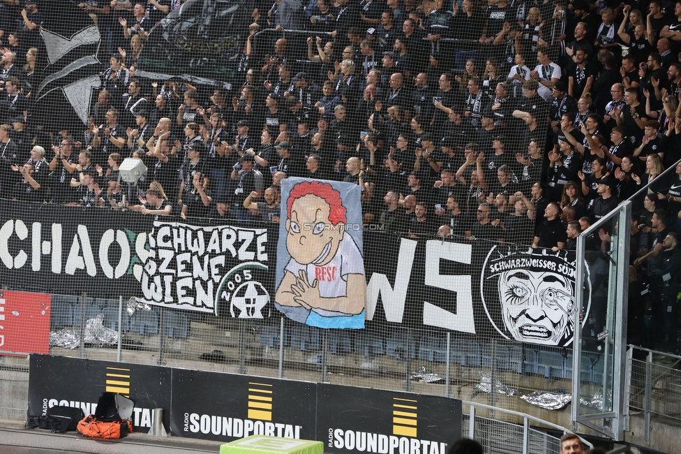 GAK - Sturm Graz
Oesterreichische Fussball Bundesliga, 5. Runde, Grazer AK - SK Sturm Graz, Stadion Liebenau Graz, 30.08.2025. 

Foto zeigt Fans von Sturm
Schlüsselwörter: sws