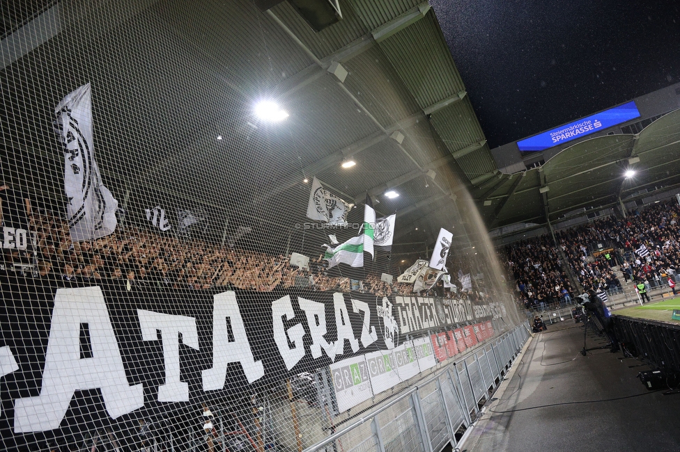 GAK - Sturm Graz
Oesterreichische Fussball Bundesliga, 5. Runde, Grazer AK - SK Sturm Graz, Stadion Liebenau Graz, 30.08.2025. 

Foto zeigt Fans von Sturm

