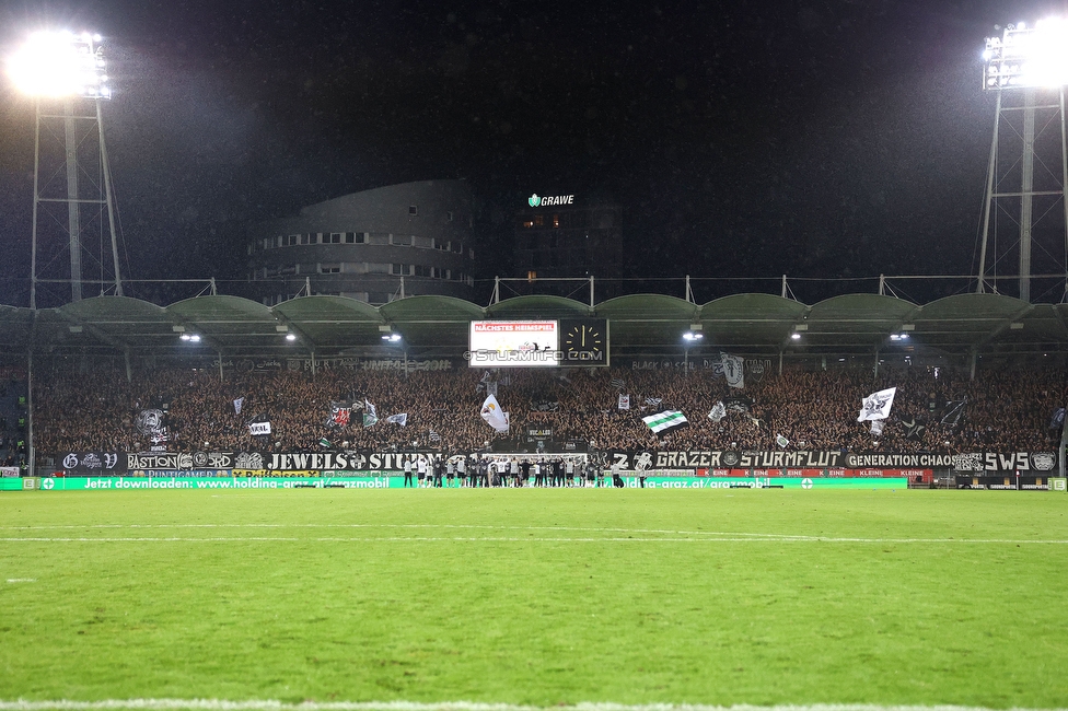 GAK - Sturm Graz
Oesterreichische Fussball Bundesliga, 2. Runde, GAK - SK Sturm Graz, Stadion Liebenau Graz, 30.08.2025. 

Foto zeigt Fans von Sturm
