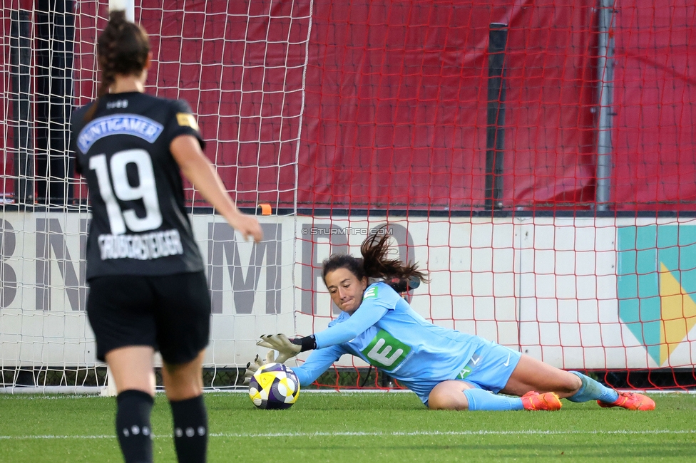 Ajax Frouwen - Sturm Damen
UEFA Women's Europa Cup, 1. Runde, Ajax Amsterdam - SK Sturm Graz Damen, Sportpark De Toekomst Amsterdam, 11.09.2025.

Foto zeigt Vanessa Gritzner (Sturm Damen)
