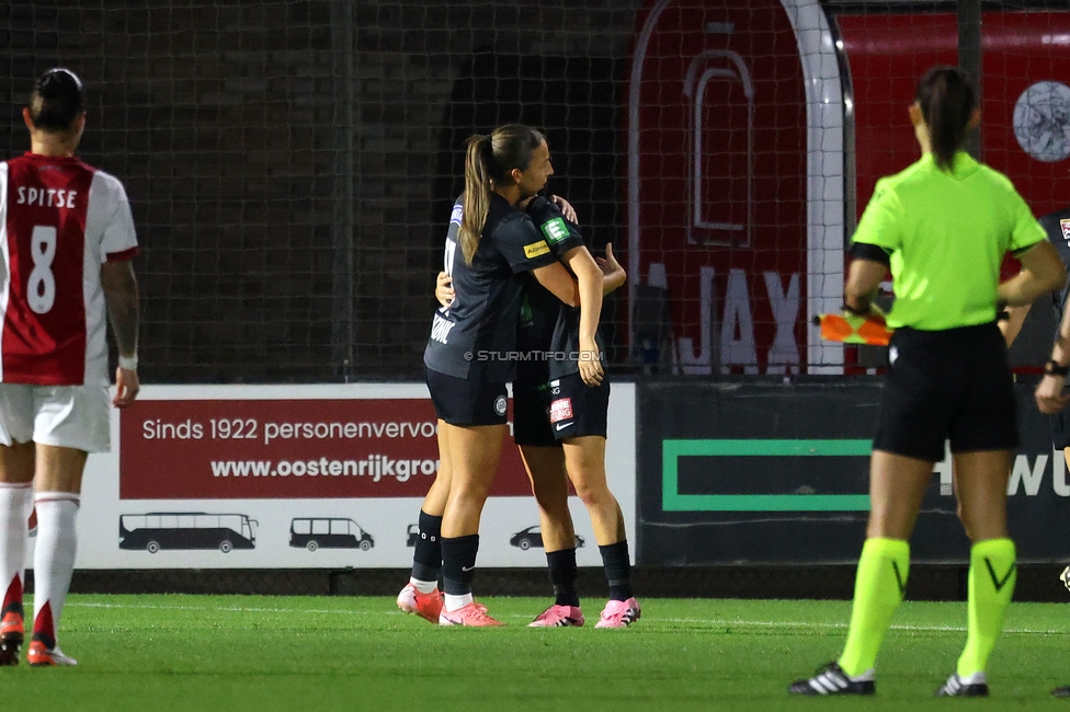 Ajax Frouwen - Sturm Damen
UEFA Women's Europa Cup, 1. Runde, Ajax Amsterdam - SK Sturm Graz Damen, Sportpark De Toekomst Amsterdam, 11.09.2025.

Foto zeigt Ruzika Krajinovic (Sturm Damen)
