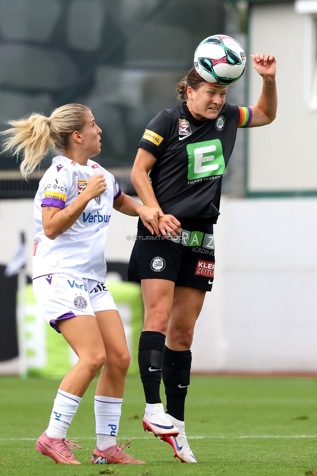 Sturm Damen - Austria Wien
OEFB Frauen Bundesliga, 5. Runde, SK Sturm Graz Damen - FK Austria Wien, Trainingszentrum Messendorf, 14.09.2025. 

Foto zeigt Sophie Maierhofer (Sturm Damen)
