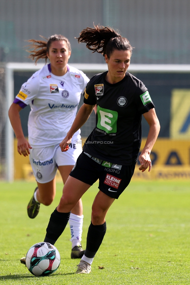 Sturm Damen - Austria Wien
OEFB Frauen Bundesliga, 5. Runde, SK Sturm Graz Damen - FK Austria Wien, Trainingszentrum Messendorf, 14.09.2025. 

Foto zeigt Zala Kustrin (Sturm Damen)
