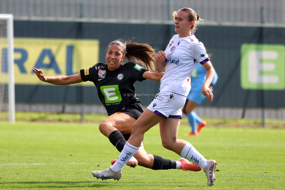 Sturm Damen - Austria Wien
OEFB Frauen Bundesliga, 5. Runde, SK Sturm Graz Damen - FK Austria Wien, Trainingszentrum Messendorf, 14.09.2025. 

Foto zeigt Ruzika Krajinovic (Sturm Damen)
