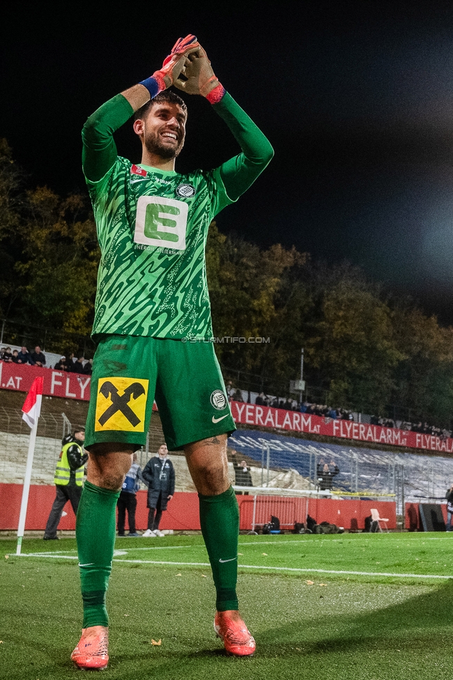 Admira - Sturm Graz
OEFB Cup Achtelfinale, Admira Wacker - SK Sturm Graz, Stadion Suedstadt Maria Enzersdorf, 29.10.2025. 

Foto zeigt Matteo Bignetti (Sturm)
