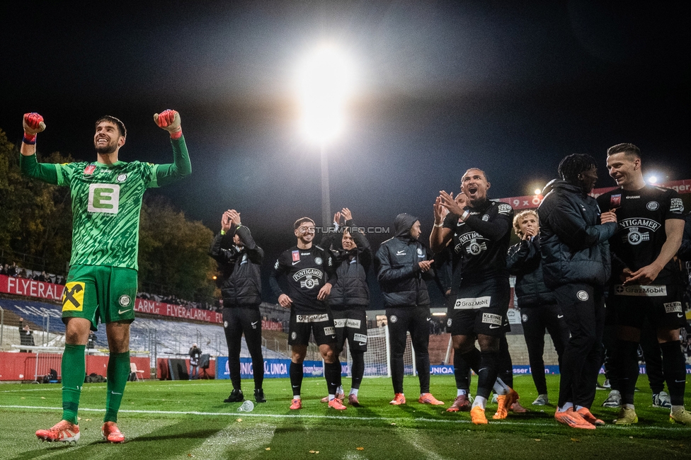 Admira - Sturm Graz
OEFB Cup Achtelfinale, Admira Wacker - SK Sturm Graz, Stadion Suedstadt Maria Enzersdorf, 29.10.2025. 

Foto zeigt die Mannschaft von Sturm

