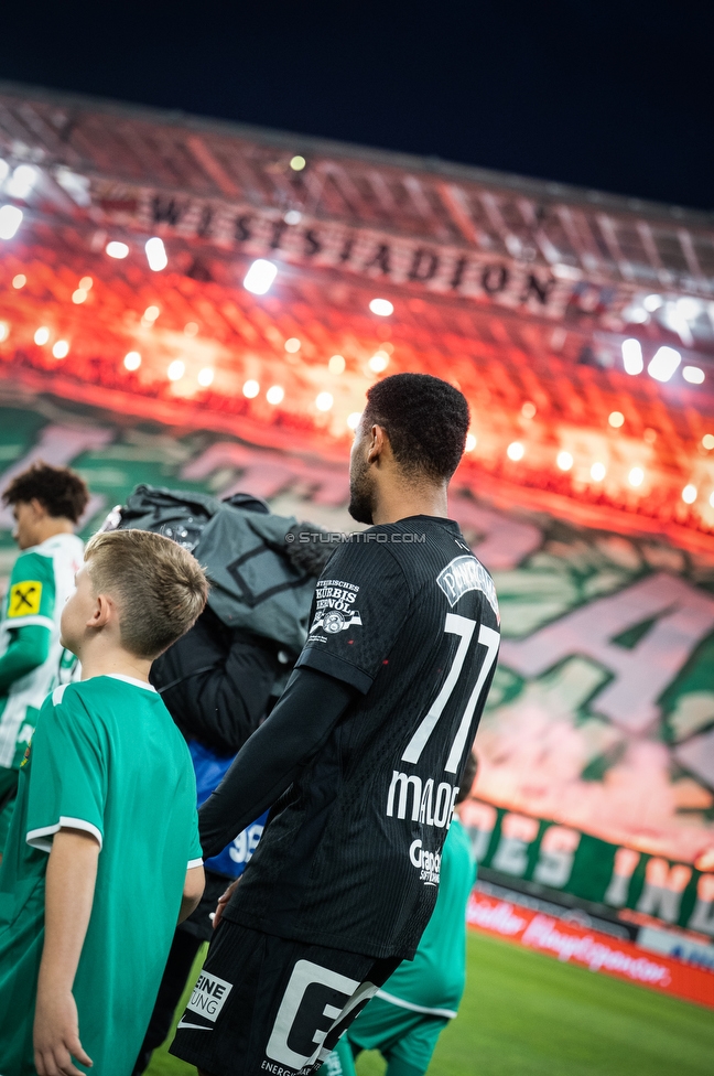 Rapid Wien - Sturm Graz
Oesterreichische Fussball Bundesliga, 12. Runde, SK Rapid Wien - SK Sturm Graz, Weststadion Wien, 02.11.2025. 

Foto zeigt Maurice Malone (Sturm)
