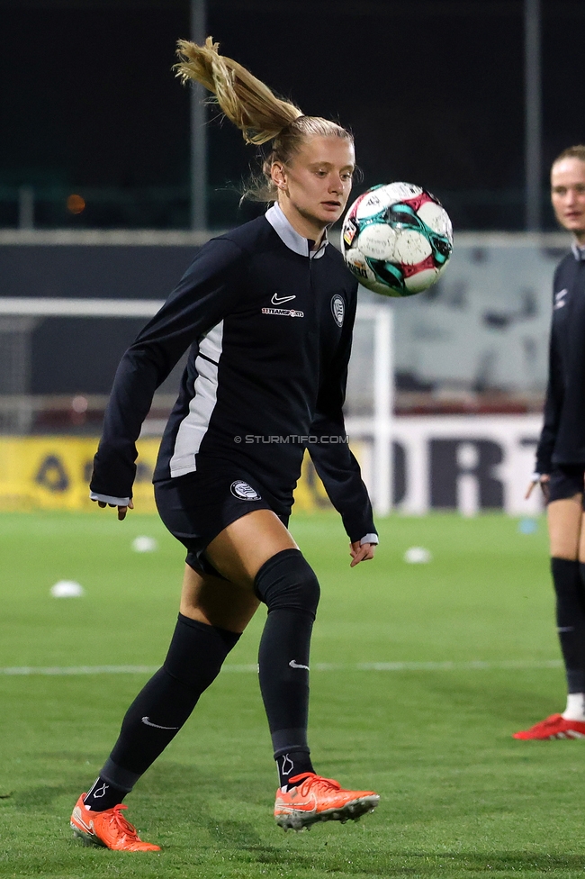 Sturm Damen - Vienna
OEFB Frauen Bundesliga, 12. Runde, SK Sturm Graz Damen - First Vienna, Trainingszentrum Messendorf, 07.11.2025. 

Foto zeigt Sandra Jakobsen (Sturm Damen)
