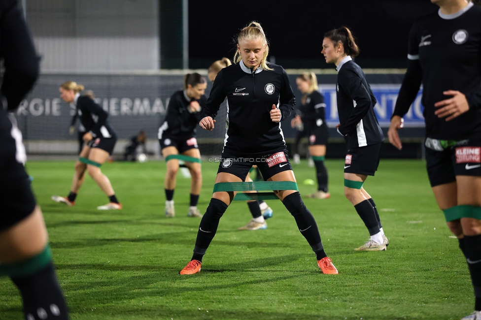 Sturm Damen - Vienna
OEFB Frauen Bundesliga, 12. Runde, SK Sturm Graz Damen - First Vienna, Trainingszentrum Messendorf, 07.11.2025. 

Foto zeigt Sandra Jakobsen (Sturm Damen)
