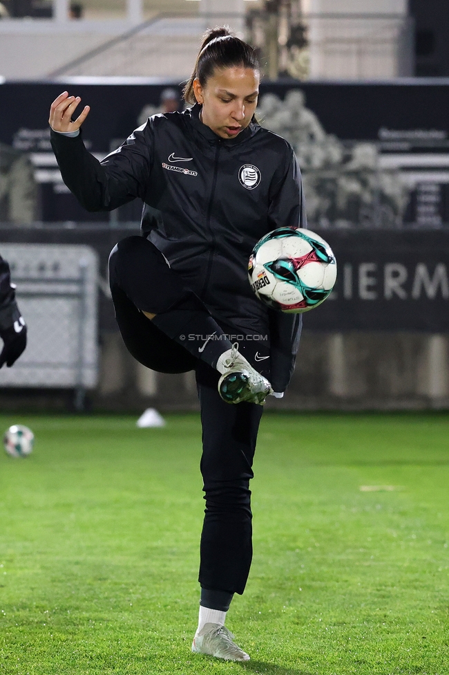 Sturm Damen - Vienna
OEFB Frauen Bundesliga, 12. Runde, SK Sturm Graz Damen - First Vienna, Trainingszentrum Messendorf, 07.11.2025. 

Foto zeigt Ruzika Krajinovic (Sturm Damen)
