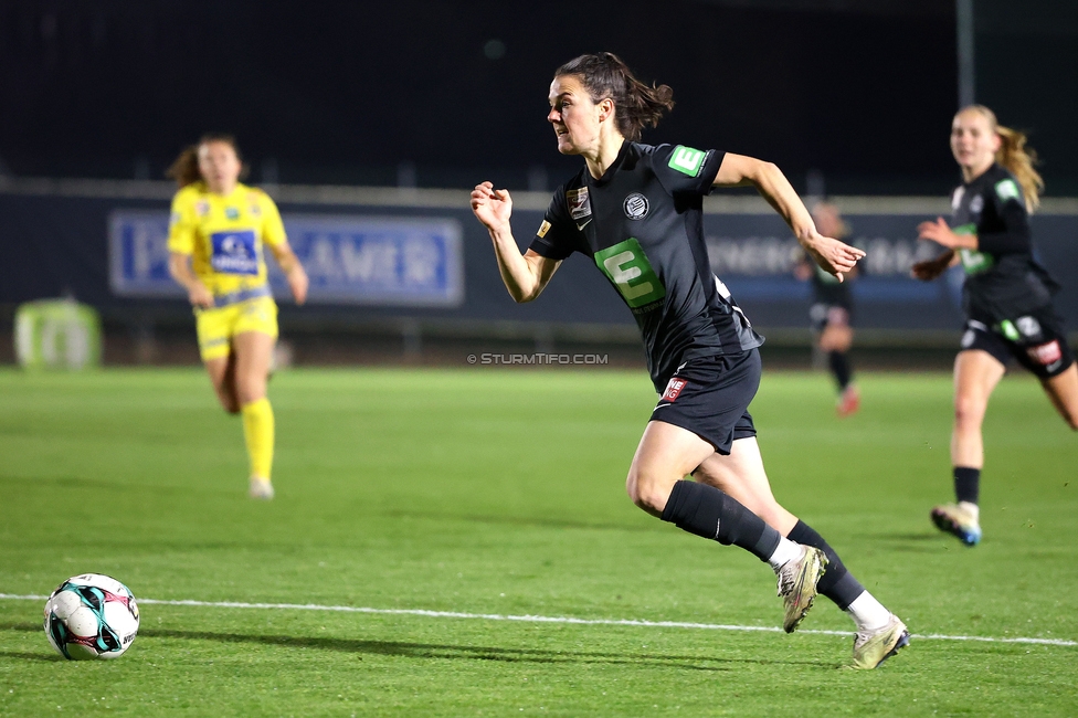 Sturm Damen - Vienna
OEFB Frauen Bundesliga, 12. Runde, SK Sturm Graz Damen - First Vienna, Trainingszentrum Messendorf, 07.11.2025. 

Foto zeigt Zala Kustrin (Sturm Damen)
