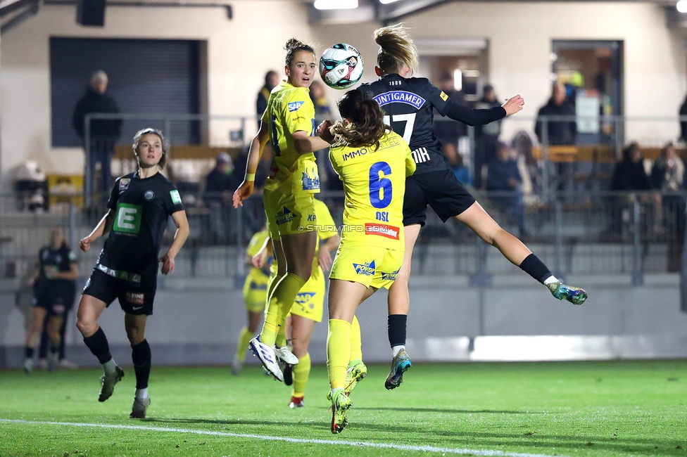 Sturm Damen - Vienna
OEFB Frauen Bundesliga, 12. Runde, SK Sturm Graz Damen - First Vienna, Trainingszentrum Messendorf, 07.11.2025. 

Foto zeigt Lena Breznik (Sturm Damen)
