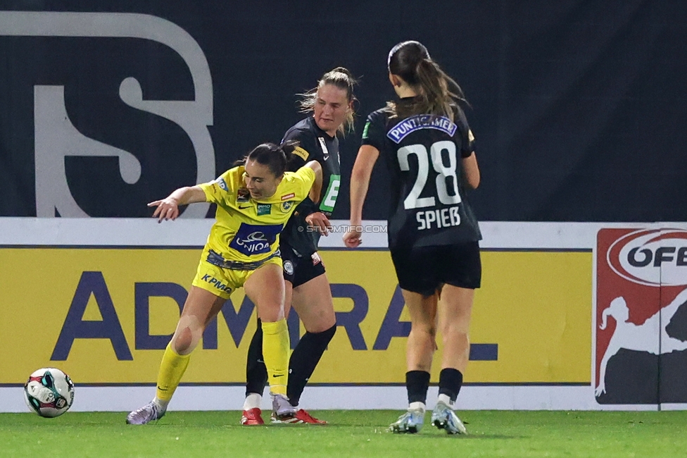 Sturm Damen - Vienna
OEFB Frauen Bundesliga, 12. Runde, SK Sturm Graz Damen - First Vienna, Trainingszentrum Messendorf, 07.11.2025. 

Foto zeigt Marie Spiess (Sturm Damen)
