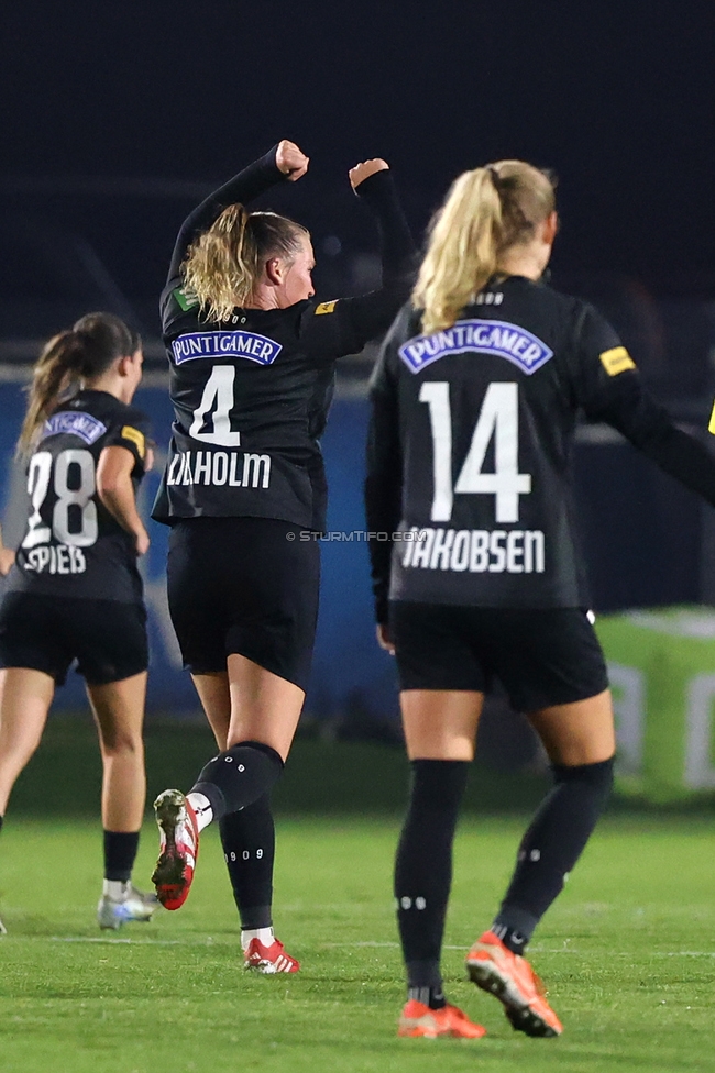 Sturm Damen - Vienna
OEFB Frauen Bundesliga, 12. Runde, SK Sturm Graz Damen - First Vienna, Trainingszentrum Messendorf, 07.11.2025. 

Foto zeigt Laura Lillholm-Petersen (Sturm Damen)
