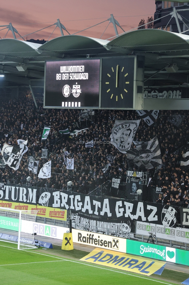Sturm Graz - RB Salzburg
Oesterreichische Fussball Bundesliga, 13. Runde, SK Sturm Graz - FC RB Salzburg, Stadion Liebenau Graz, 09.11.2025. 

Foto zeigt Fans von Sturm
