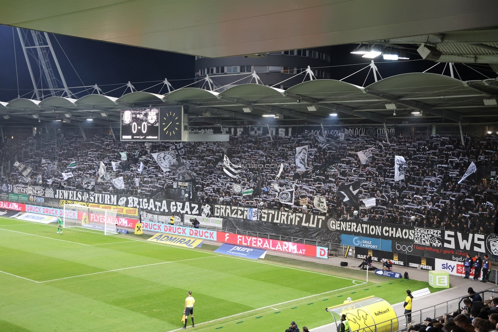 Sturm Graz - RB Salzburg
Oesterreichische Fussball Bundesliga, 13. Runde, SK Sturm Graz - FC RB Salzburg, Stadion Liebenau Graz, 09.11.2025. 

Foto zeigt Fans von Sturm
