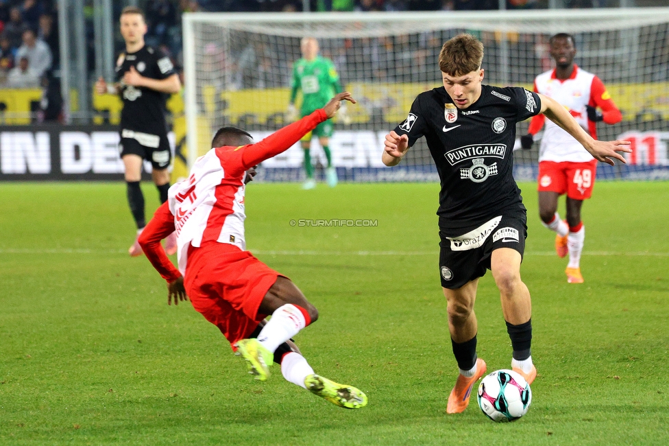 Sturm Graz - RB Salzburg
Oesterreichische Fussball Bundesliga, 13. Runde, SK Sturm Graz - FC RB Salzburg, Stadion Liebenau Graz, 09.11.2025. 

Foto zeigt Filip Jan Rozga (Sturm)
