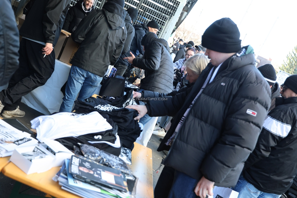 Sturm Graz - LASK
Oesterreichische Fussball Bundesliga, 14. Runde, SK Sturm Graz - LASK, Stadion Liebenau Graz, 23.11.2025. 

Foto zeigt das Vereinsfest von Schwoaze Helfen
