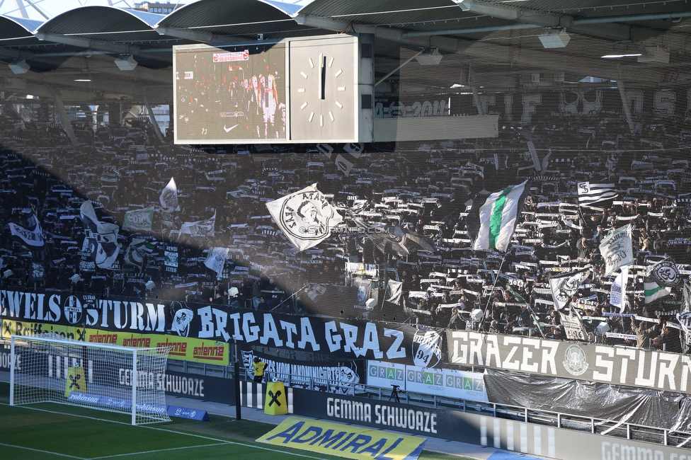 Sturm Graz - LASK
Oesterreichische Fussball Bundesliga, 14. Runde, SK Sturm Graz - LASK, Stadion Liebenau Graz, 23.11.2025. 

Foto zeigt Fans von Sturm
Schlüsselwörter: schals