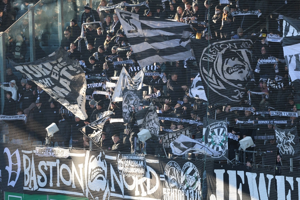 Sturm Graz - LASK
Oesterreichische Fussball Bundesliga, 14. Runde, SK Sturm Graz - LASK, Stadion Liebenau Graz, 23.11.2025. 

Foto zeigt Fans von Sturm
Schlüsselwörter: schals