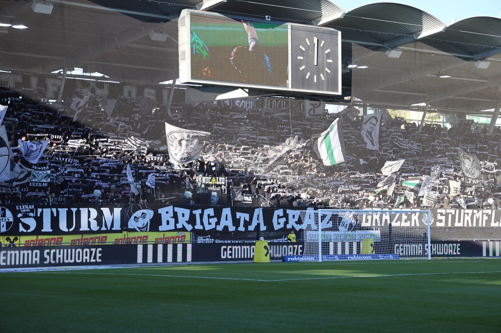Sturm Graz - LASK
Oesterreichische Fussball Bundesliga, 14. Runde, SK Sturm Graz - LASK, Stadion Liebenau Graz, 23.11.2025. 

Foto zeigt Fans von Sturm
Schlüsselwörter: schals