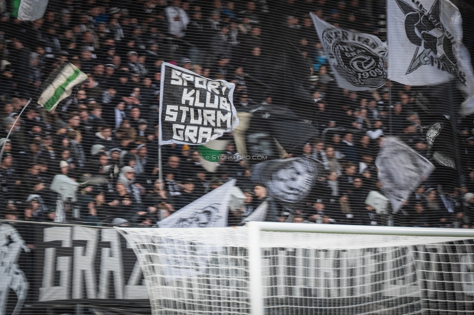 Sturm Graz - LASK
Oesterreichische Fussball Bundesliga, 14. Runde, SK Sturm Graz - LASK, Stadion Liebenau Graz, 23.11.2025. 

Foto zeigt Fans von Sturm
Schlüsselwörter: sturmflut