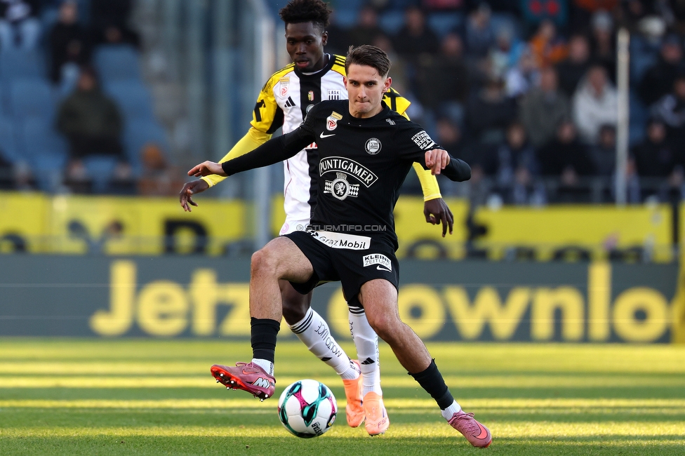 Sturm Graz - LASK
Oesterreichische Fussball Bundesliga, 14. Runde, SK Sturm Graz - LASK, Stadion Liebenau Graz, 23.11.2025. 

Foto zeigt Leon Grgic (Sturm)
