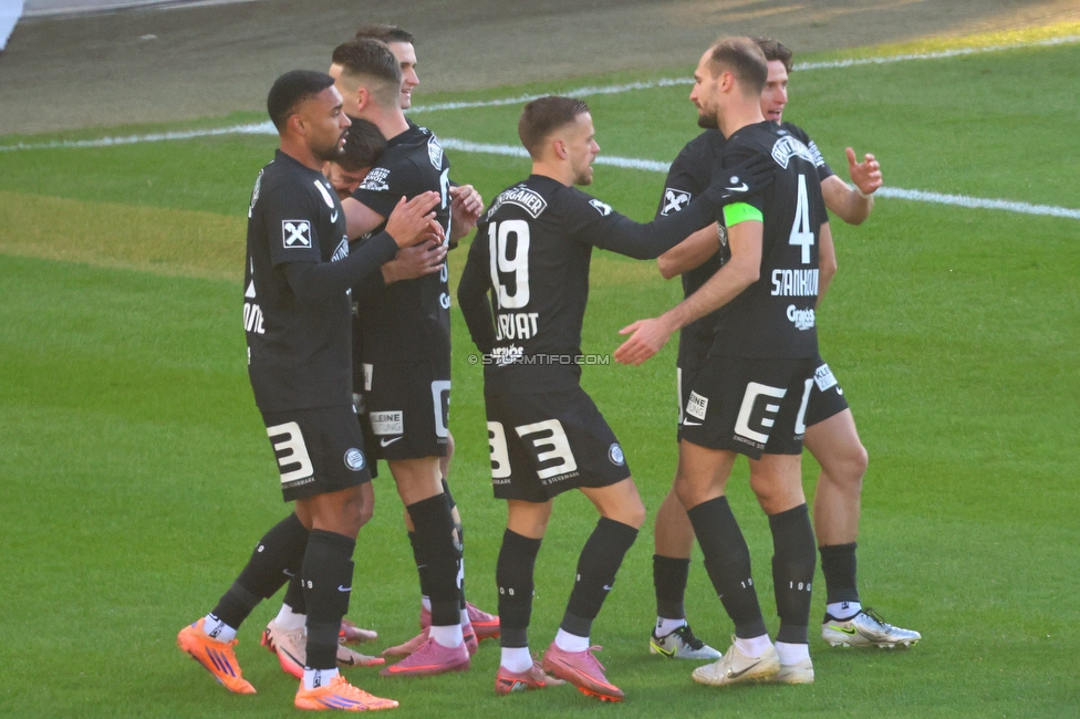 Sturm Graz - LASK
Oesterreichische Fussball Bundesliga, 14. Runde, SK Sturm Graz - LASK, Stadion Liebenau Graz, 23.11.2025. 

Foto zeigt Otar Kiteishvili (Sturm)
