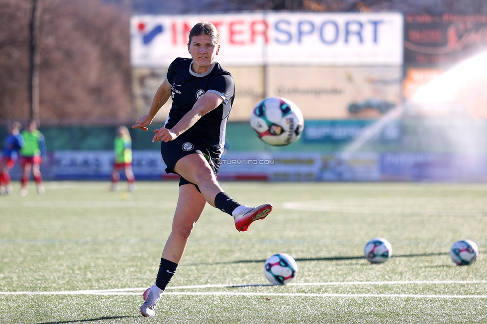 Sturm Damen - Suedburgenland Hartberg
OEFB Frauen Bundesliga, 13. Runde, SK Sturm Graz Damen - SpG Suedburgenland TSV Hartberg, Koralmstadion Deutschlandsberg, 23.11.2025. 

Foto zeigt Sophie Maierhofer (Sturm Damen)
