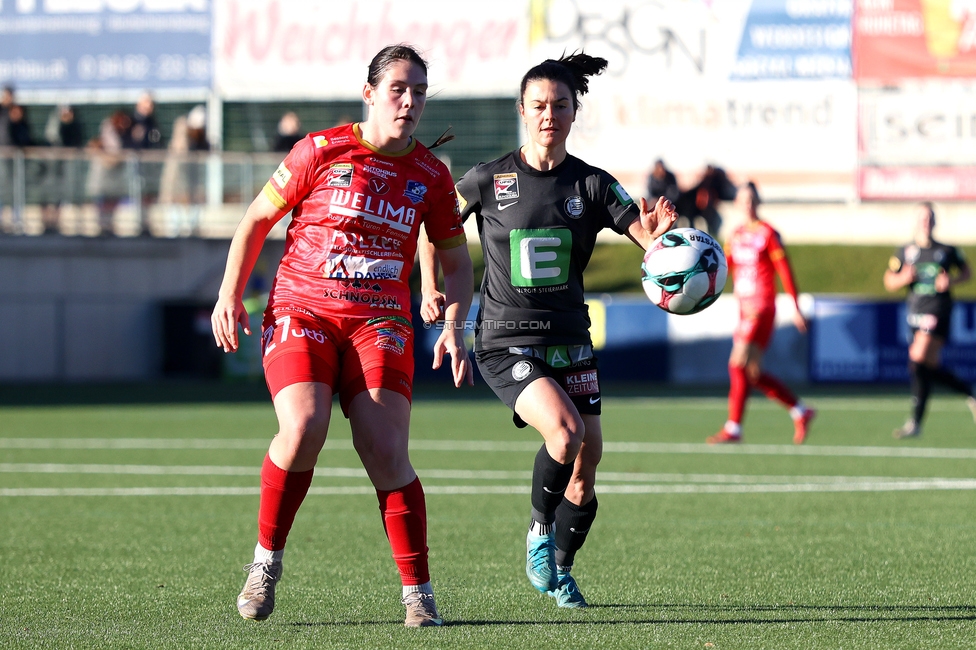 Sturm Damen - Suedburgenland Hartberg
OEFB Frauen Bundesliga, 13. Runde, SK Sturm Graz Damen - SpG Suedburgenland TSV Hartberg, Koralmstadion Deutschlandsberg, 23.11.2025. 

Foto zeigt Zala Kustrin (Sturm Damen)
