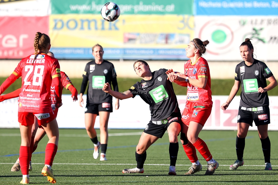 Sturm Damen - Suedburgenland Hartberg
OEFB Frauen Bundesliga, 13. Runde, SK Sturm Graz Damen - SpG Suedburgenland TSV Hartberg, Koralmstadion Deutschlandsberg, 23.11.2025. 

Foto zeigt Sophie Maierhofer (Sturm Damen)
