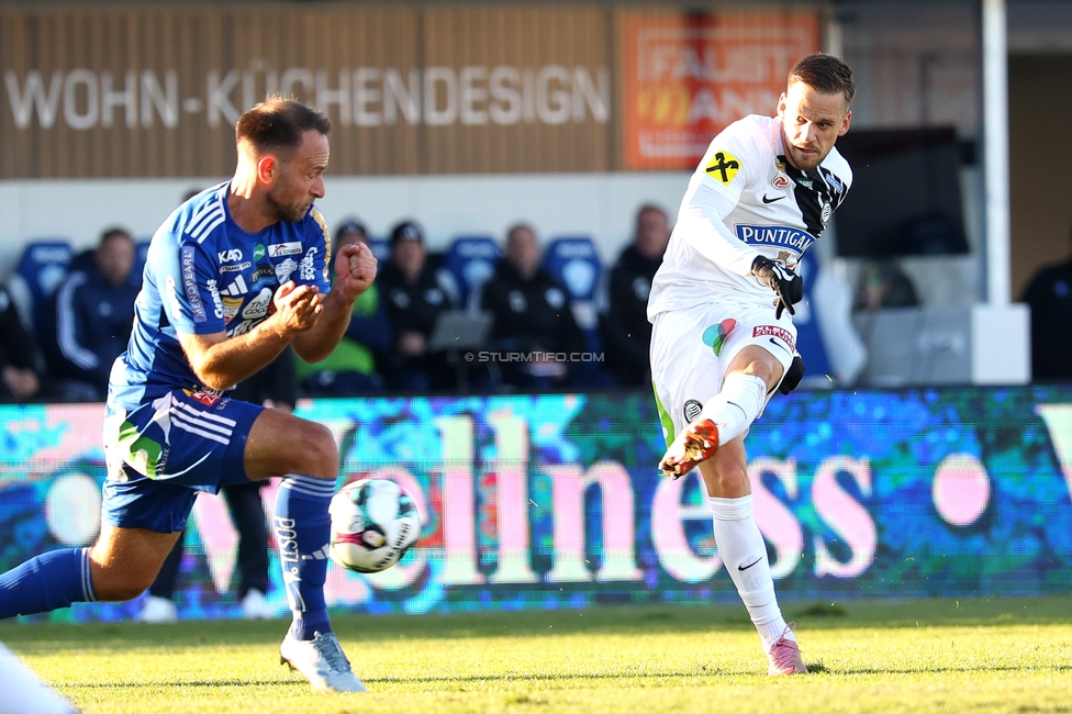Hartberg - Sturm Graz
Oesterreichische Fussball Bundesliga, 15. Runde, TSV Hartberg - SK Sturm Graz, PROfertil Arena Hartberg, 30.11.2025. 

Foto zeigt Tomi Horvat (Sturm)
