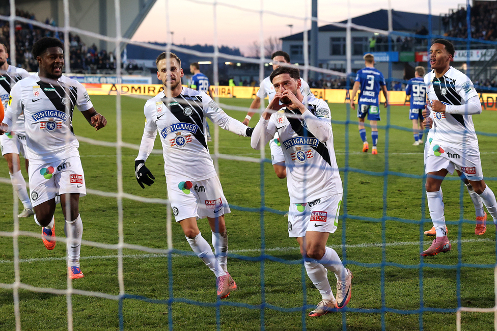 Hartberg - Sturm Graz
Oesterreichische Fussball Bundesliga, 15. Runde, TSV Hartberg - SK Sturm Graz, PROfertil Arena Hartberg, 30.11.2025. 

Foto zeigt Otar Kiteishvili (Sturm)
