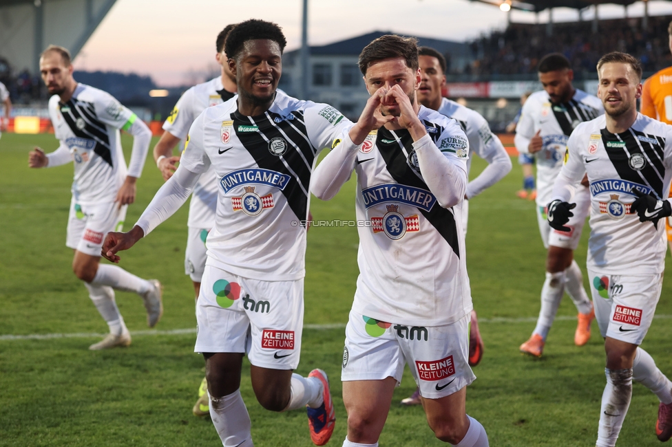 Hartberg - Sturm Graz
dOesterreichische Fussball Bundesliga, 15. Runde, TSV Hartberg - SK Sturm Graz, PROfertil Arena Hartberg, 30.11.2025. 

Foto zeigt Otar Kiteishvili (Sturm)
