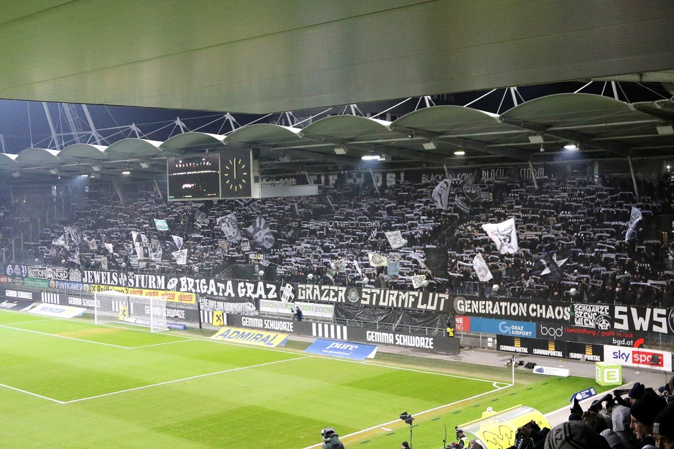 Sturm Graz - Wattens
Oesterreichische Fussball Bundesliga, 4. Runde, SK Sturm Graz - WSG Tirol, Stadion Liebenau Graz, 03.12.2025. 

Foto zeigt Fans von Sturm
