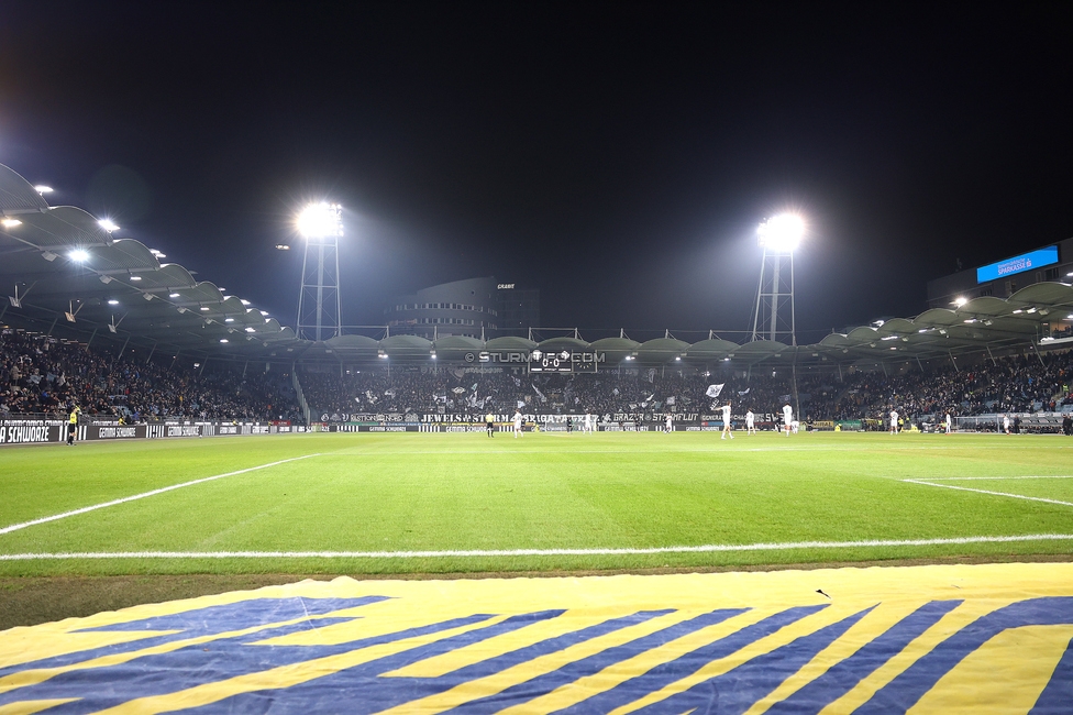 Sturm Graz - Wattens
Oesterreichische Fussball Bundesliga, 4. Runde, SK Sturm Graz - WSG Tirol, Stadion Liebenau Graz, 03.12.2025. 

Foto zeigt Fans von Sturm
