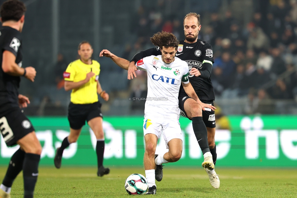 Sturm Graz - Wattens
Oesterreichische Fussball Bundesliga, 4. Runde, SK Sturm Graz - WSG Tirol, Stadion Liebenau Graz, 03.12.2025. 

Foto zeigt Jon Gorenc-Stankovic (Sturm)
