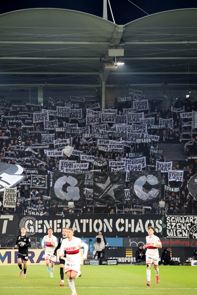 Sturm Graz - GAK
Oesterreichische Fussball Bundesliga, 16. Runde, SK Sturm Graz - Grazer AK, Stadion Liebenau Graz, 07.12.2025. 

Foto zeigt Fans von Sturm
Schlüsselwörter: generationchaos