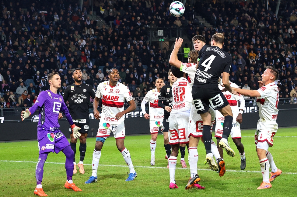 Sturm Graz - GAK
Oesterreichische Fussball Bundesliga, 16. Runde, SK Sturm Graz - Grazer AK, Stadion Liebenau Graz, 07.12.2025. 

Foto zeigt Jon Gorenc-Stankovic (Sturm)
