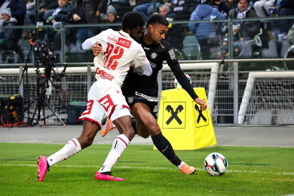 Sturm Graz - GAK
Oesterreichische Fussball Bundesliga, 16. Runde, SK Sturm Graz - Grazer AK, Stadion Liebenau Graz, 07.12.2025. 

Foto zeigt Fans von Sturm

