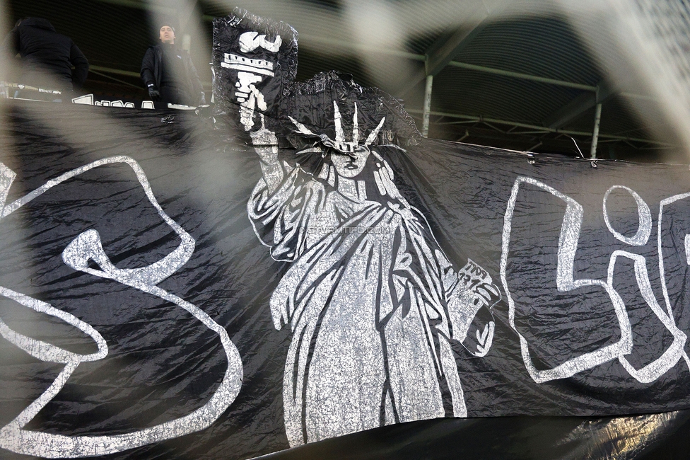 Sturm Graz - Brann Bergen
UEFA Europa League Gruppenphase 8. Spieltag, SK Sturm Graz - SK Brann Bergen, Stadion Liebenau Graz, 29.01.2026. Foto zeigt Fans von Sturm
