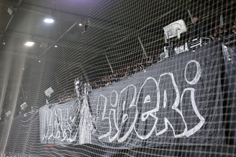 Sturm Graz - Brann Bergen
UEFA Europa League Gruppenphase 8. Spieltag, SK Sturm Graz - SK Brann Bergen, Stadion Liebenau Graz, 29.01.2026. Foto zeigt Fans von Sturm
