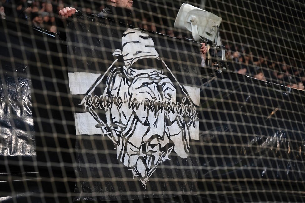Sturm Graz - Brann Bergen
UEFA Europa League Gruppenphase 8. Spieltag, SK Sturm Graz - SK Brann Bergen, Stadion Liebenau Graz, 29.01.2026. Foto zeigt Fans von Sturm
