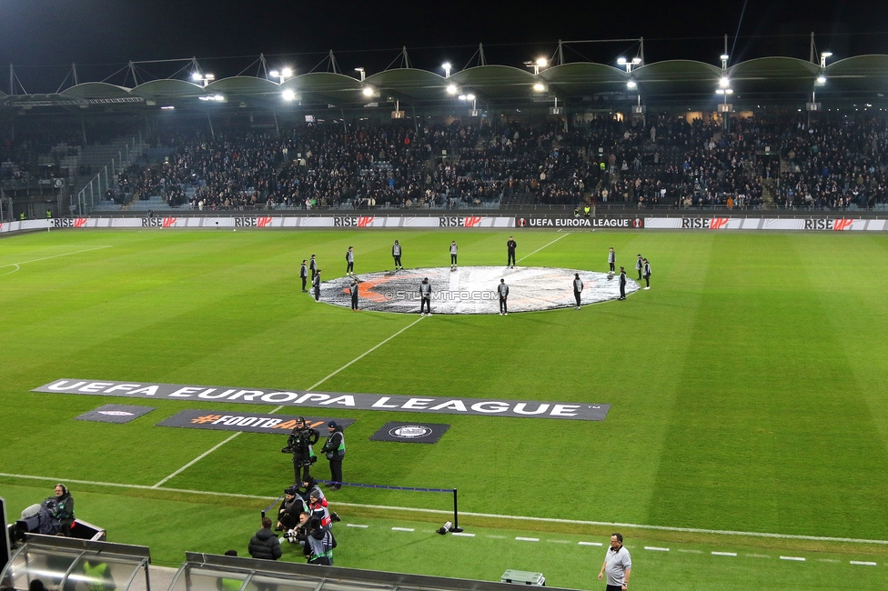 Sturm Graz - Brann Bergen
UEFA Europa League Gruppenphase 8. Spieltag, SK Sturm Graz - SK Brann Bergen, Stadion Liebenau Graz, 29.01.2026. Foto zeigt das Stadion
