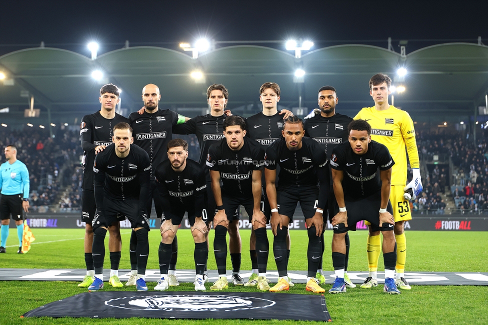 Sturm Graz - Brann Bergen
UEFA Europa League Gruppenphase 8. Spieltag, SK Sturm Graz - SK Brann Bergen, Stadion Liebenau Graz, 29.01.2026. Foto zeigt
