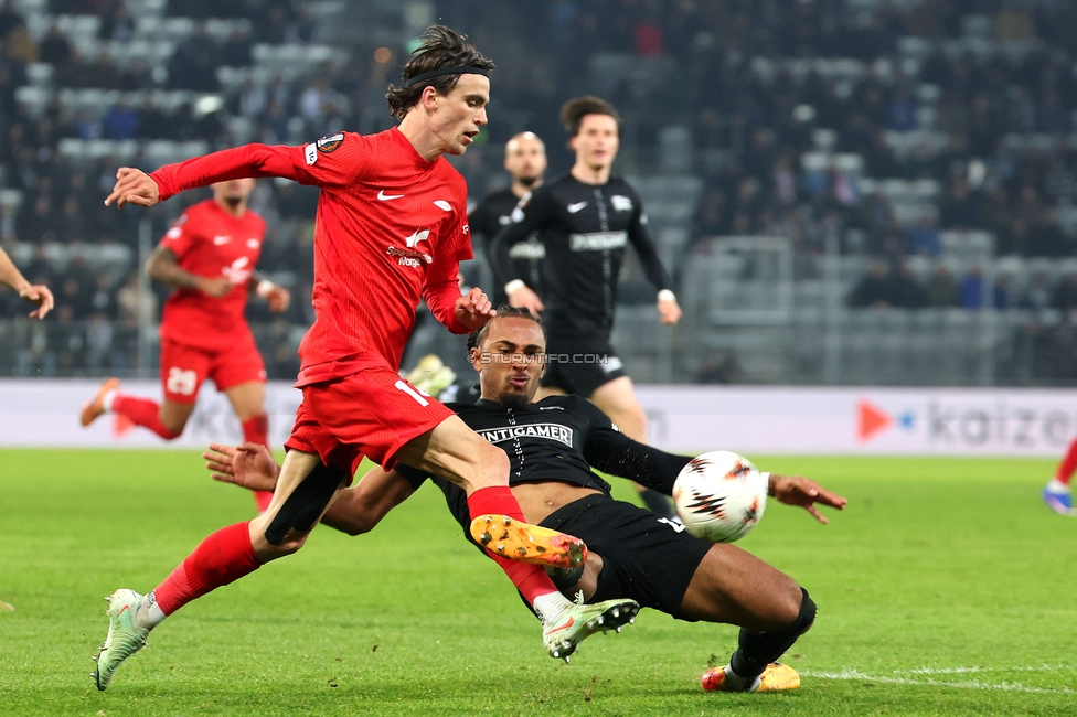 Sturm Graz - Brann Bergen
UEFA Europa League Gruppenphase 8. Spieltag, SK Sturm Graz - SK Brann Bergen, Stadion Liebenau Graz, 29.01.2026. Foto zeigt
