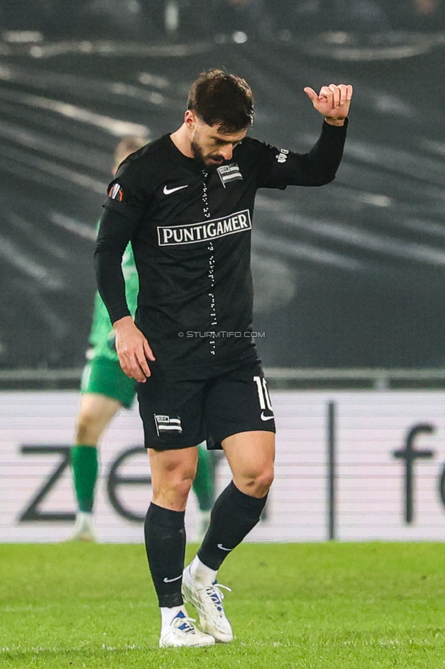 Sturm Graz - Brann Bergen
UEFA Europa League Gruppenphase 8. Spieltag, SK Sturm Graz - SK Brann Bergen, Stadion Liebenau Graz, 29.01.2026. Foto zeigt
