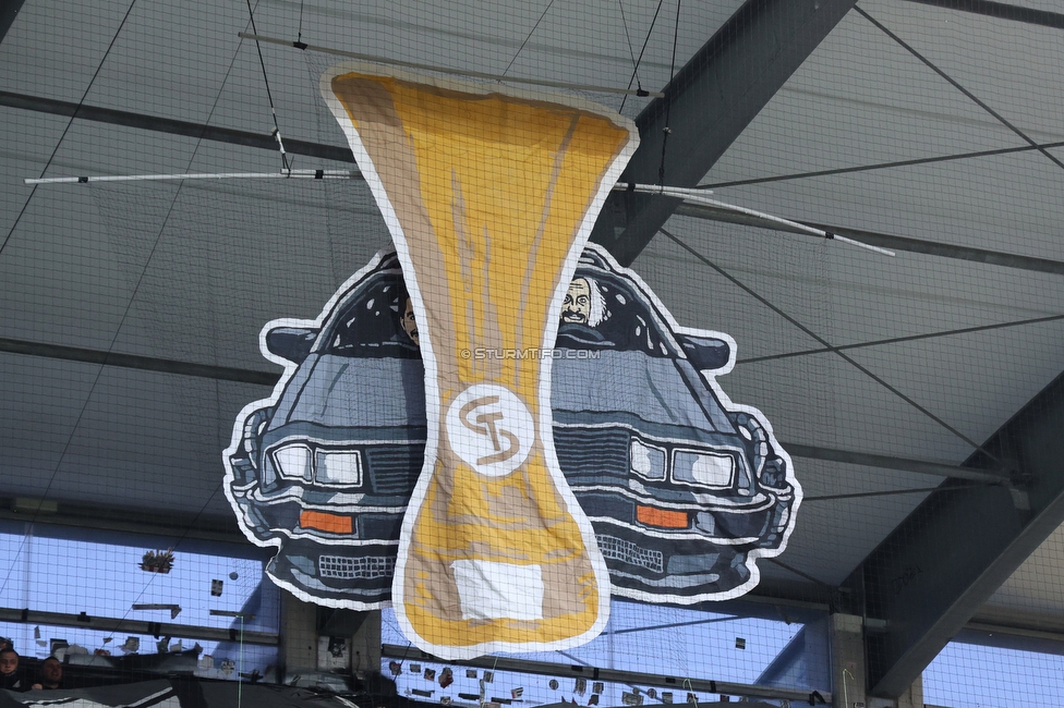 Altach - Sturm Graz
OEFB Cup, Viertelfinale, SC Rheindorf Altach - SK Sturm Graz, Stadion Schnabelholz Altach, 01.02.2026. Foto zeigt Fans von Sturm mit einer Choreografie
Schlüsselwörter: jewels