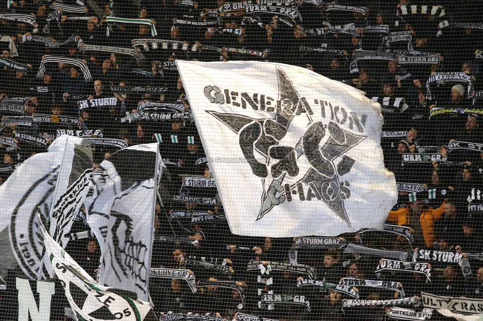 Sturm Graz - Ried
Oesterreichische Fussball Bundesliga, 18. Runde, SK Sturm Graz - SV Ried, Stadion Liebenau Graz, 08.02.2026. Foto zeigt Fans von Sturm
